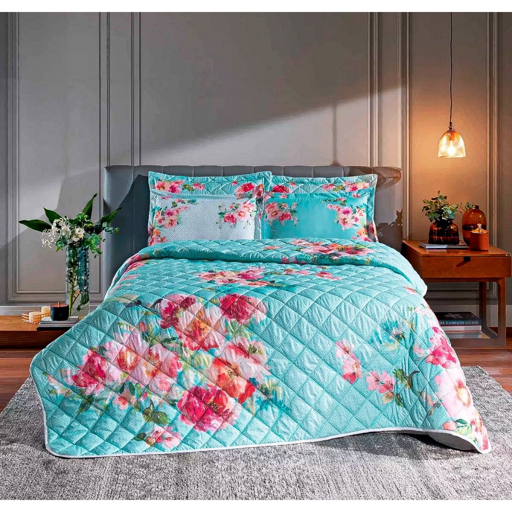Lençol Cama Casal Queen Avulso Com Elástico Estampado