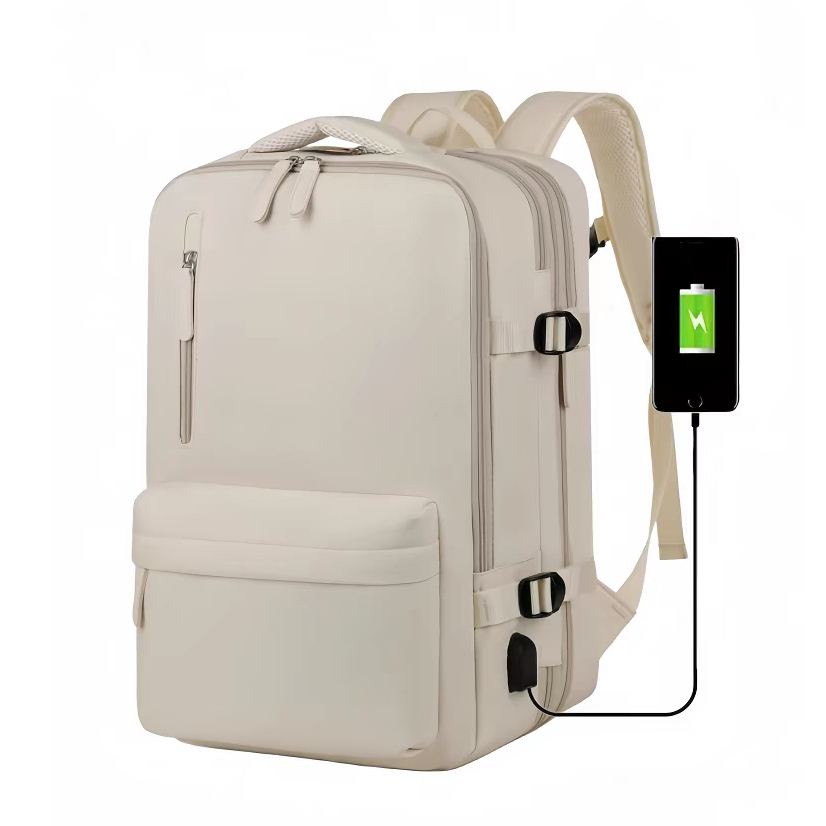 Mochila Viagem Escolar À Prova D'água Executiva Notebook Impermeável expansível