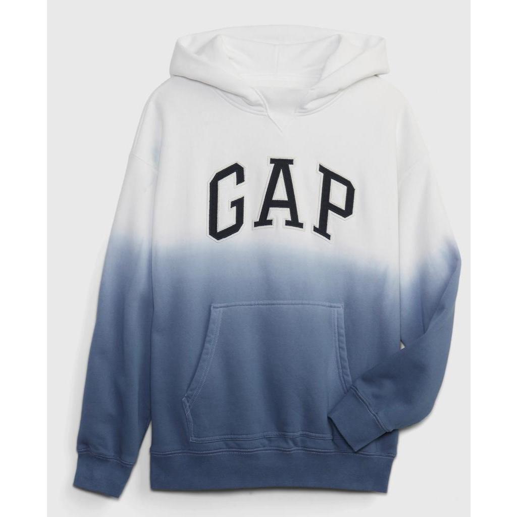 BLUSA GAP MOLETOM MENINO AZUL TIE DYE - 10T