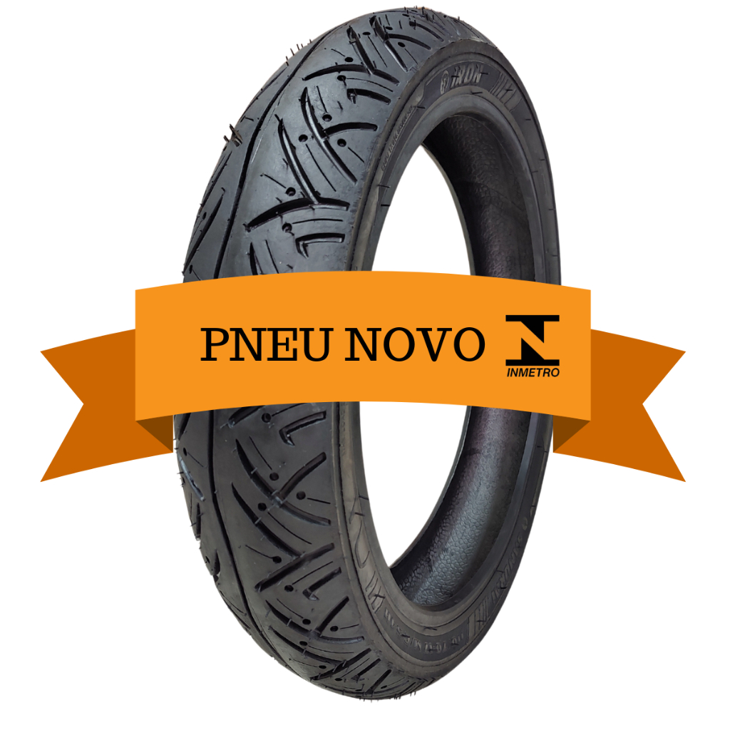 Pneu Dianteiro Honda CBX 250 Twister CB300 Fazer 250 Novo 110/70-17 Uso Sem Câmara