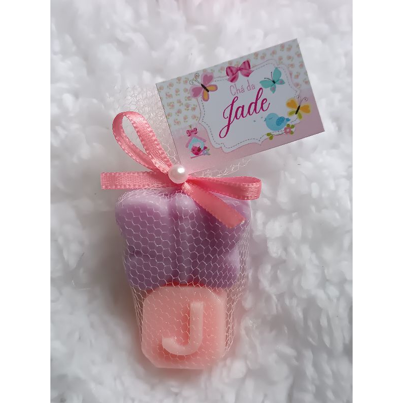 Borboleta e letra personalizada- lembrancinha chá de bebê, chá rifa, nascimento kits com 10 a 40 peças