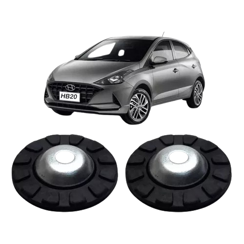 Par Calço Prato Superior Dianteiro Hyundai Hb20 Soul Picanto em Oferta na Shopee