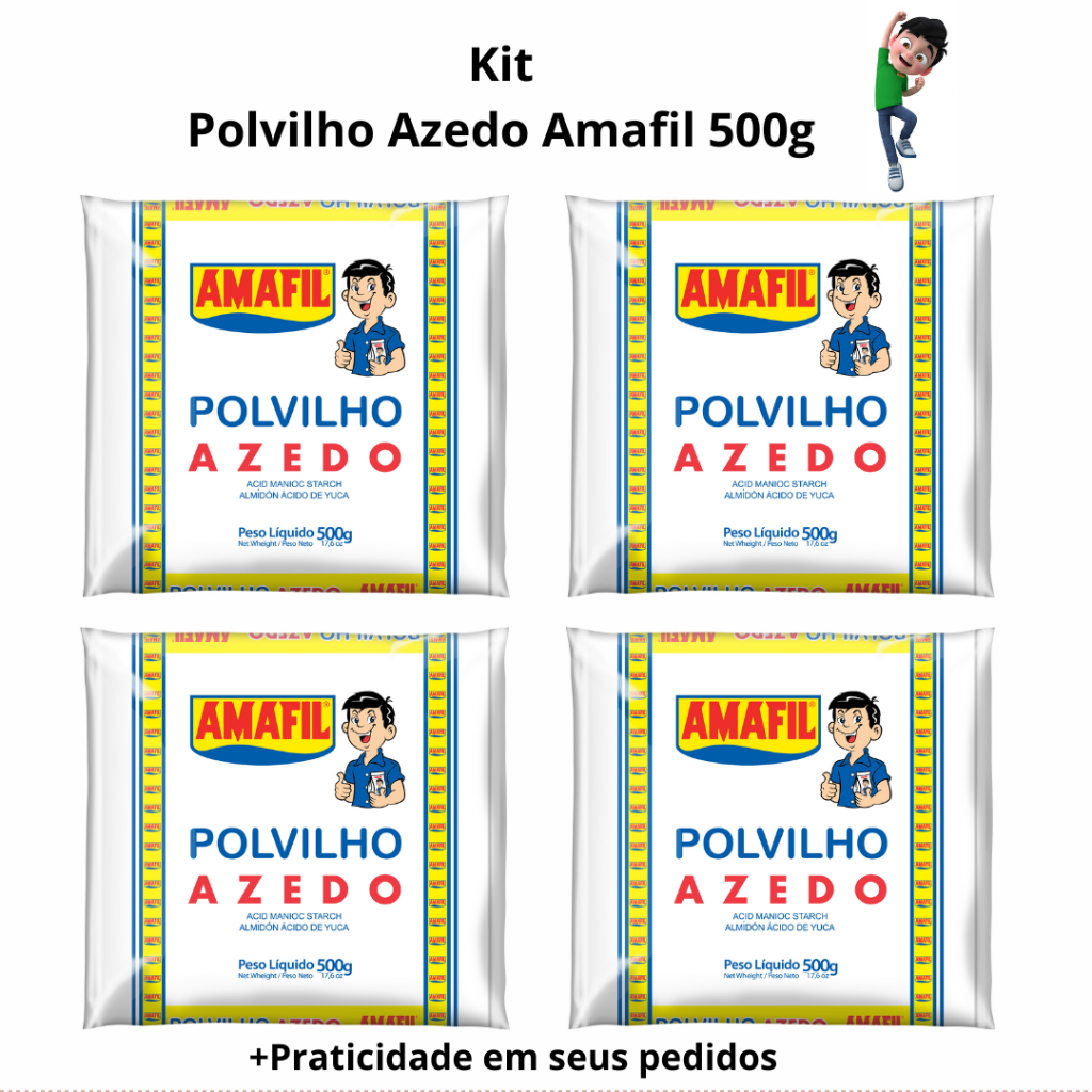 O que é Polvilho Azedo Amafil 500g? Guia e Onde Comprar | BuscaProdutos