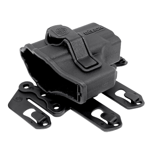 Coldre Eagle Fit Colete BerettaAPX 9mm e .40G17 G19 G19x G22 G44 G2c G3 TORO G3c TORO PT 100 - Preto