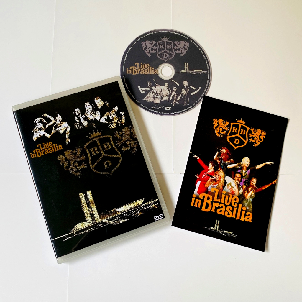 DVD RBD Live in Brasília 2009 RBD Ao Vivo