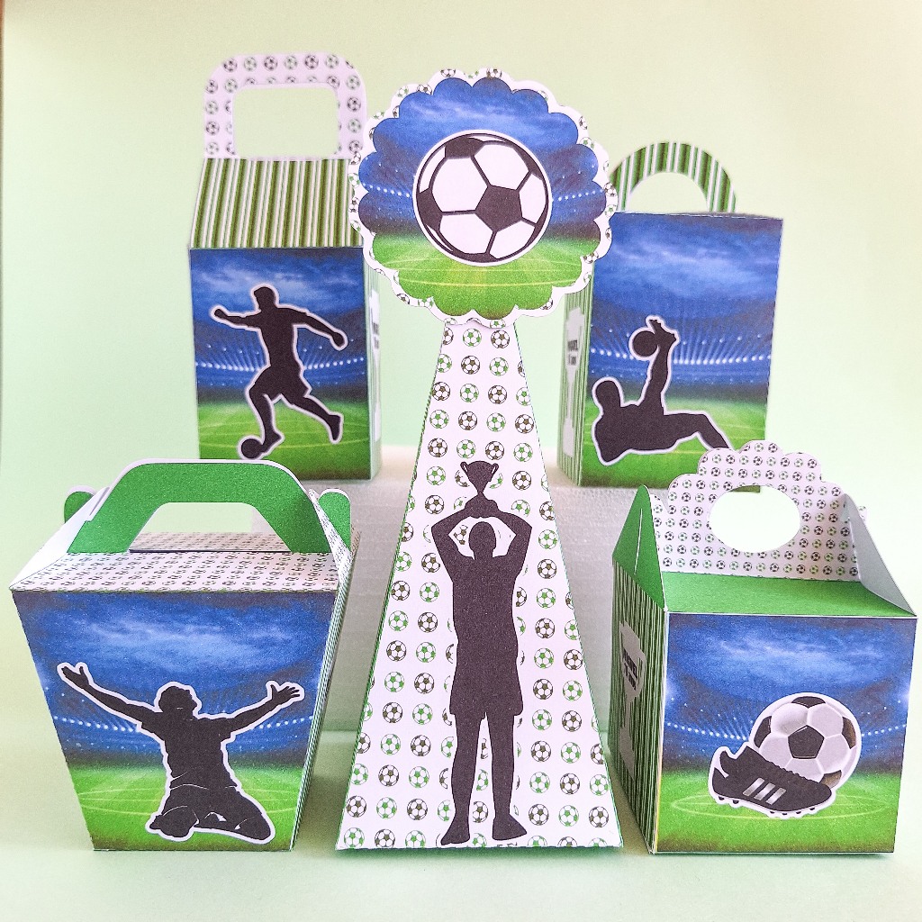Kit festa - caixinhas -  futebol - lembrancinhas - festa infantil