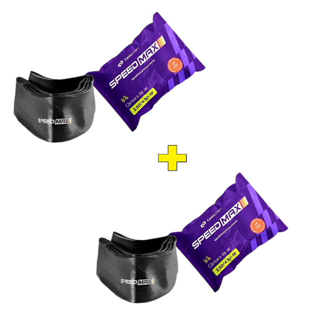 Par Câmara de Ar 2.75/3.00 Aro 18 - CG/TITAN/YES/FAZER em Oferta na Shopee