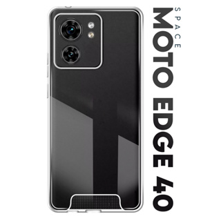 Case Capinha Case Anti Impacto Space Acrílico Transparente Protetora para Motorola Moto Edge 40 5g Xt2303 tela 6.55 em Oferta na Shopee