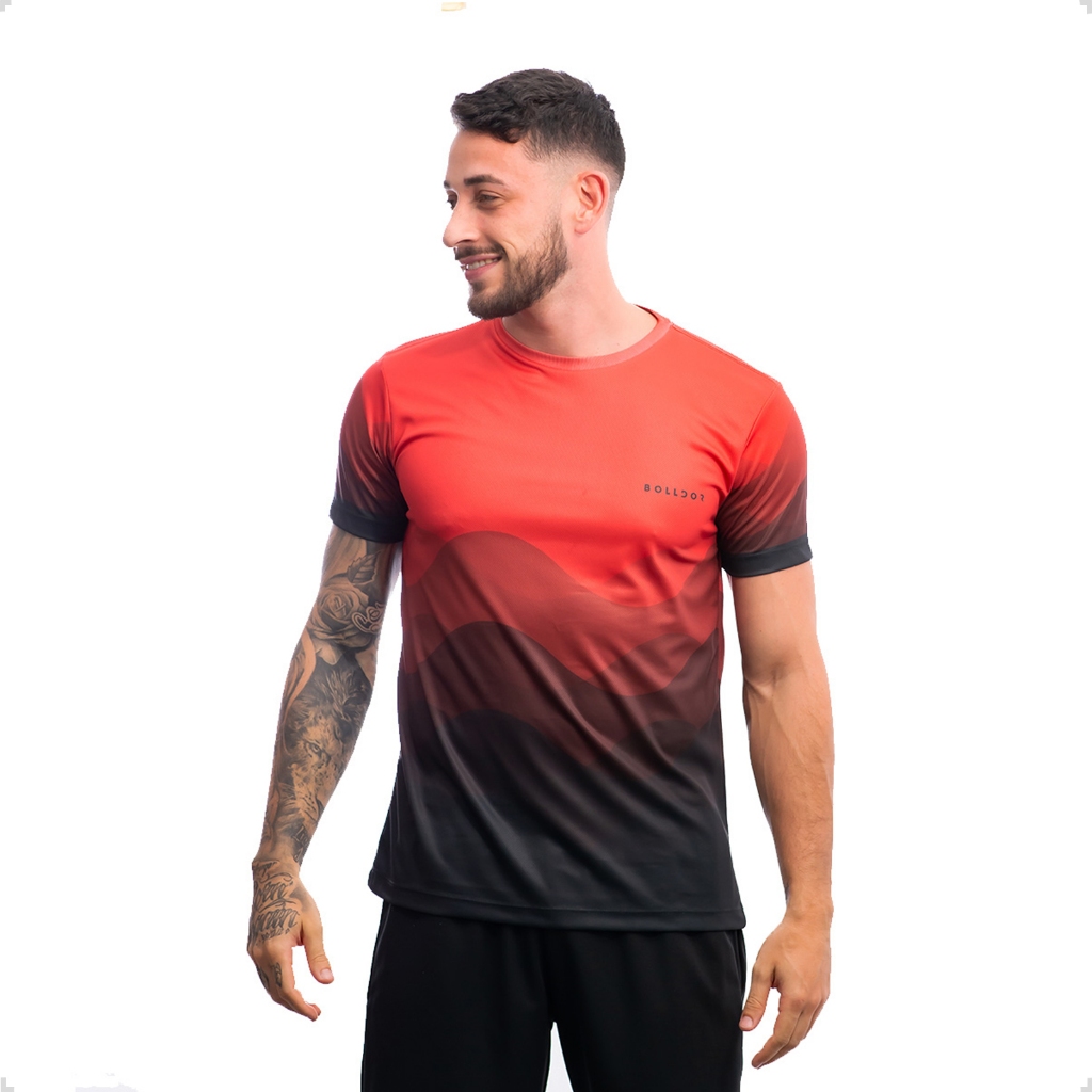 Camiseta Dry Fit Masculina Academia Com Proteção UV Camisa Academia
