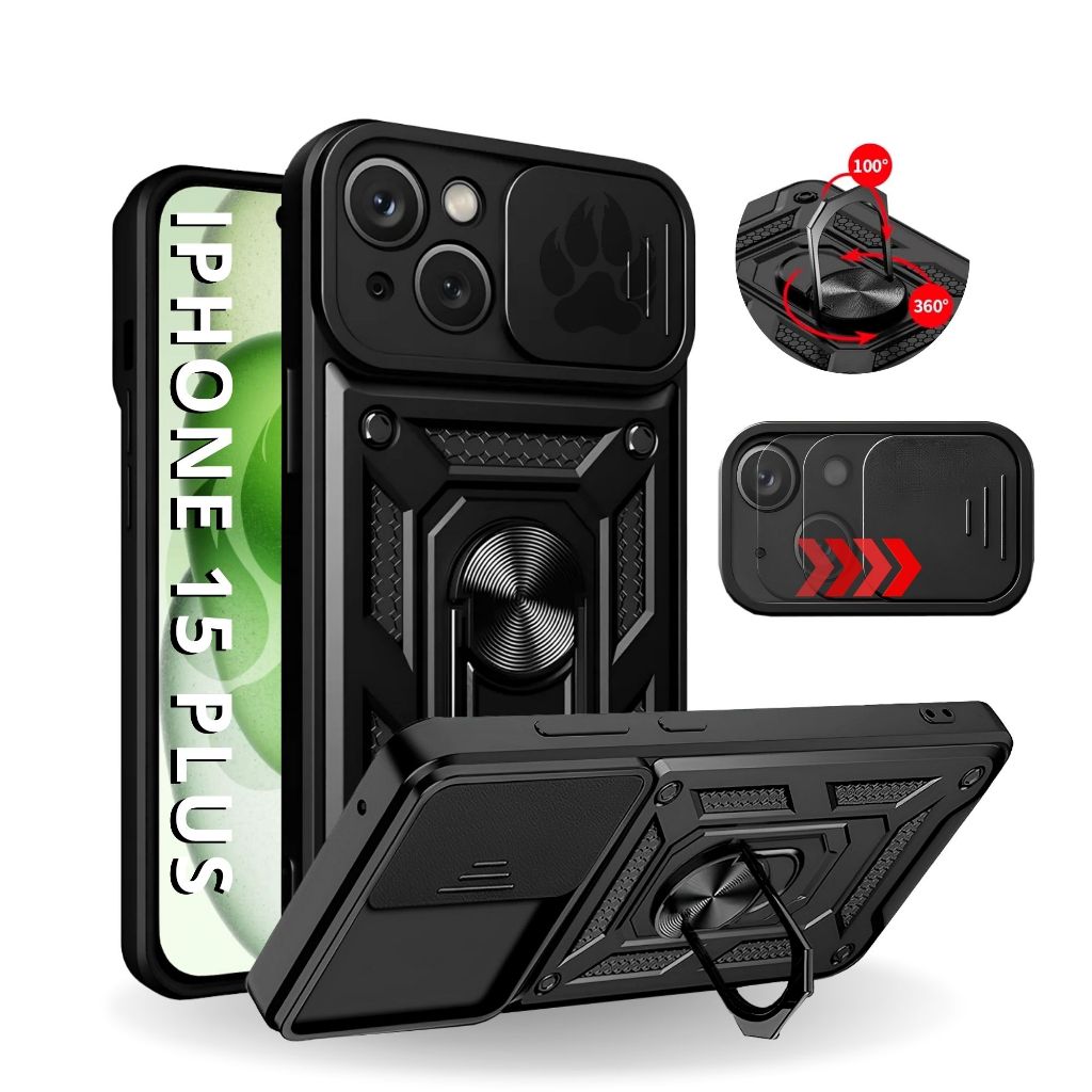Capa Capinha Armor Anti Impacto Militar P/ iPhone 15 Plus em Oferta na Shopee