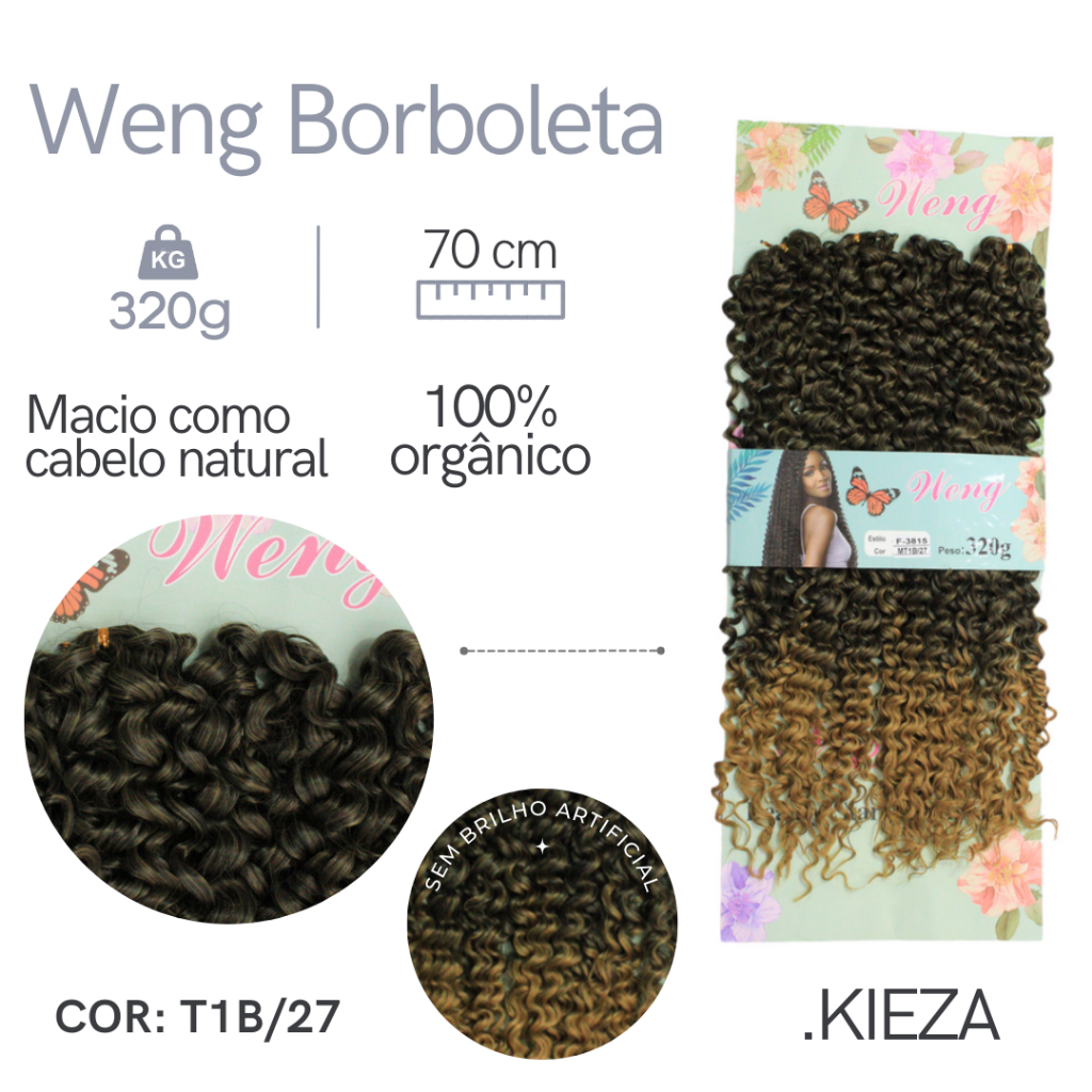 Aplique De Cabelo Cacheado Fibra Orgânica Macia Semelhante Ao Cabelo Humano Para Crochet Braids 70cm