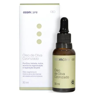Óleo De Oliva Ozonizado Concentrado Puro Extra Premium Cicatrizante Para Pele Rosto Philozon 30ml em Oferta na Shopee
