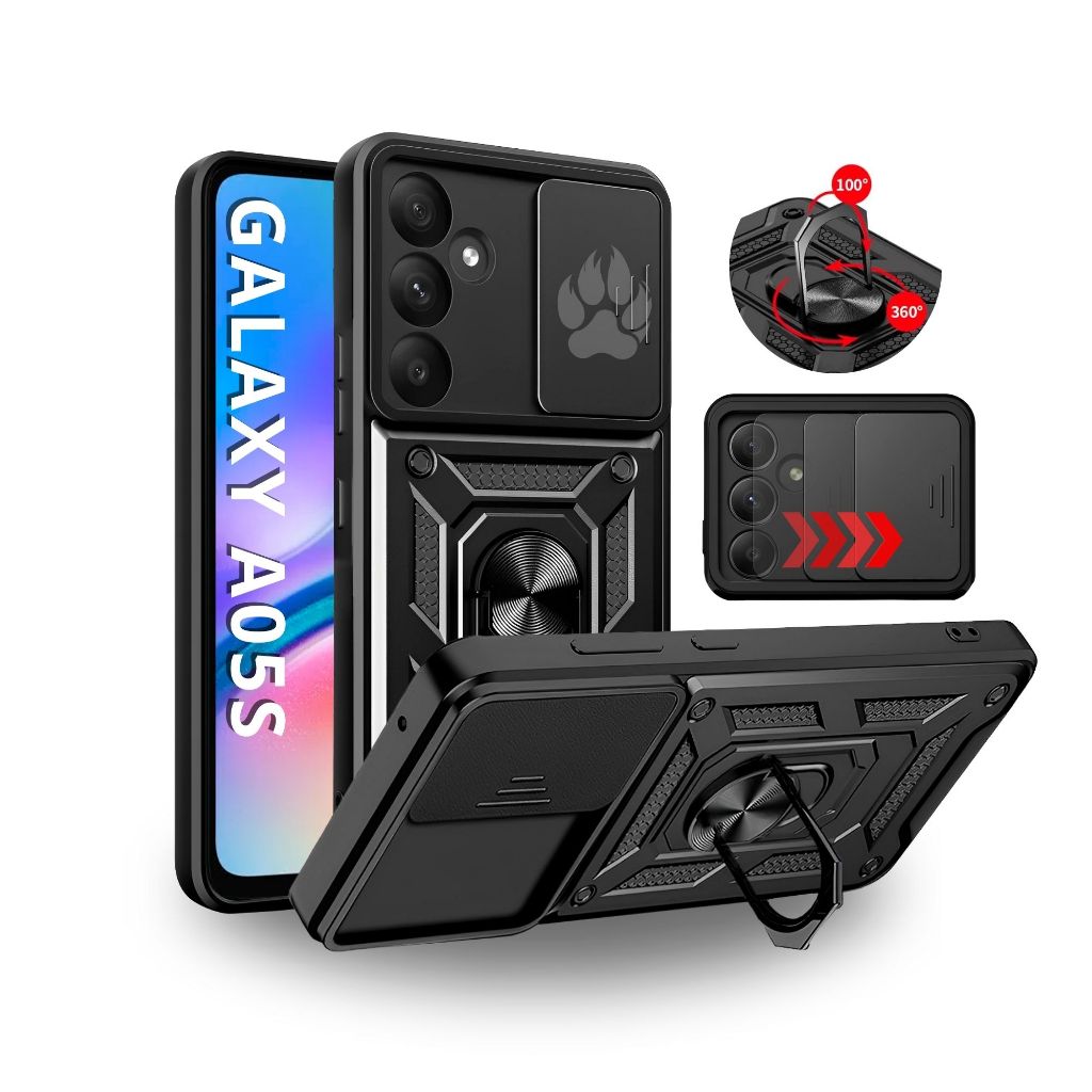 Capa Capinha Armor Anti Choque Ring P/ Galaxy A05s