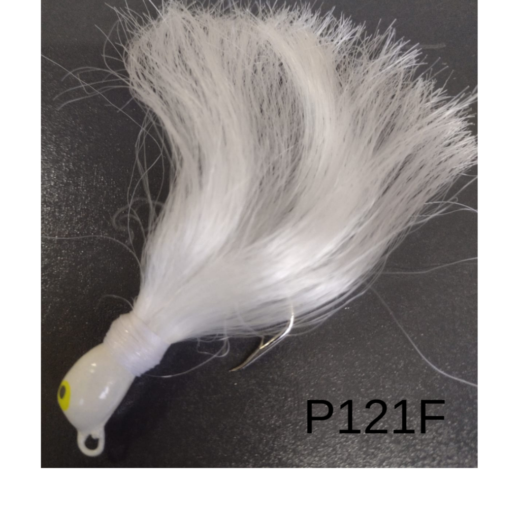 Isca Artificial Xuxinha Jig para Pesca 12 gr cerdas finas