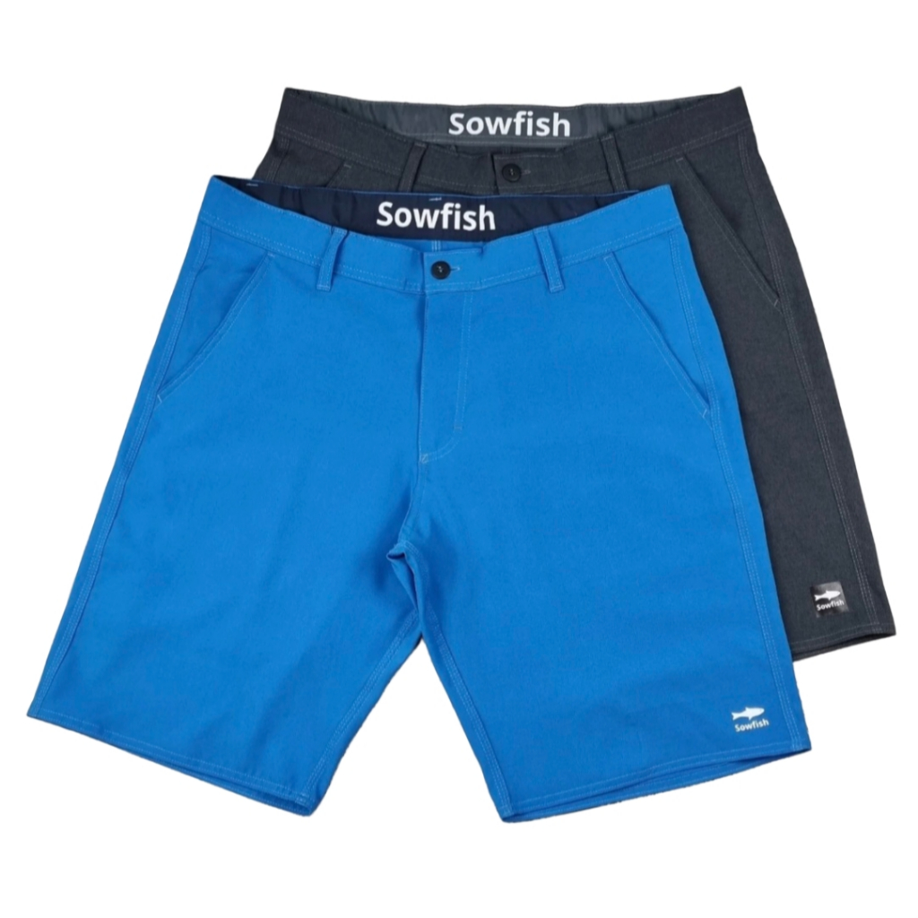 Bermuda Masculina social passeio de elastano em Oferta na Shopee