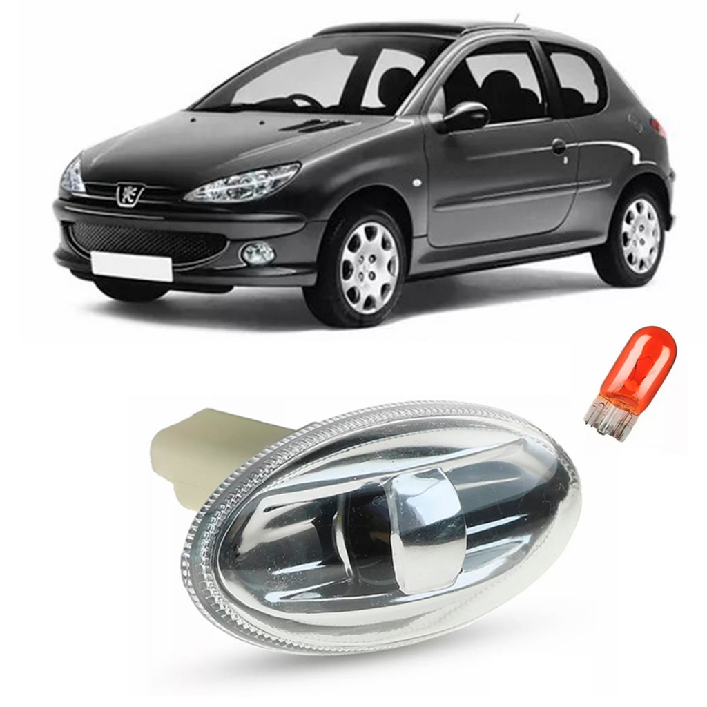Lanterna Pisca Seta Lateral Paralama Peugeot 206 207 307 407