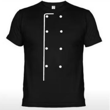 Camiseta Unissex Chef de Cozinha trabalho, Camiseta Feminina e masculina estampada preto básico Casual 100% algodão,Amor pela culinária, comida t-shirt Tumblr Promoção Envio Rápido