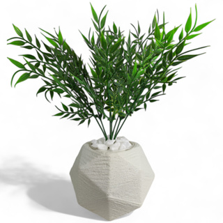 Planta Arranjo  de Mesa Artificial Bambuzinho Da Sorte Vaso Decorativo em Oferta na Shopee