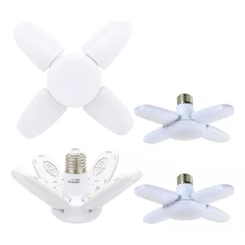 Lâmpada Led Pétalas Dobrável Ajustável Bivolt 6500k