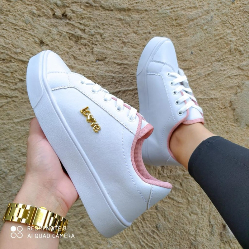 Tênis love  casual dia dia