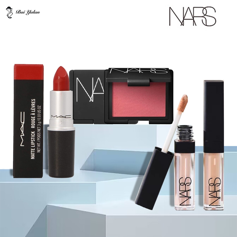 NARS Corretivo Blush  MAC Batom Cosméticos Natureza Reparo De Alto Brilho Escondendo Olheiras À Prova D'água E Sem Desbotamento