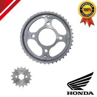 Kit Coroa e Pinhão Titan 150 Fan 150 (Com ou Sem corrente) em Oferta na Shopee