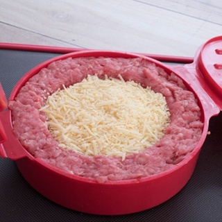 Molde Forma Para Hambúrguer Artesanal Recheado Caseiro Plasutil Cozinha em Oferta na Shopee