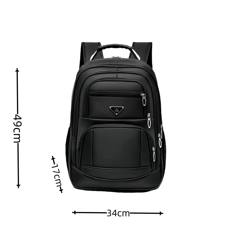 Detalhes do Mochilas de grande capacidade para homens e mulheres Portas externas para fone de ouvido e USB D8109