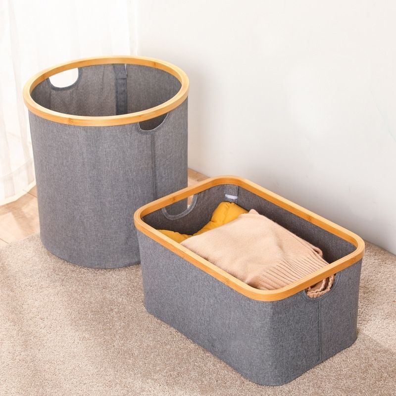Cestos de roupa grandes e flexíveis para lavanderia Cestos de roupa para uso interno