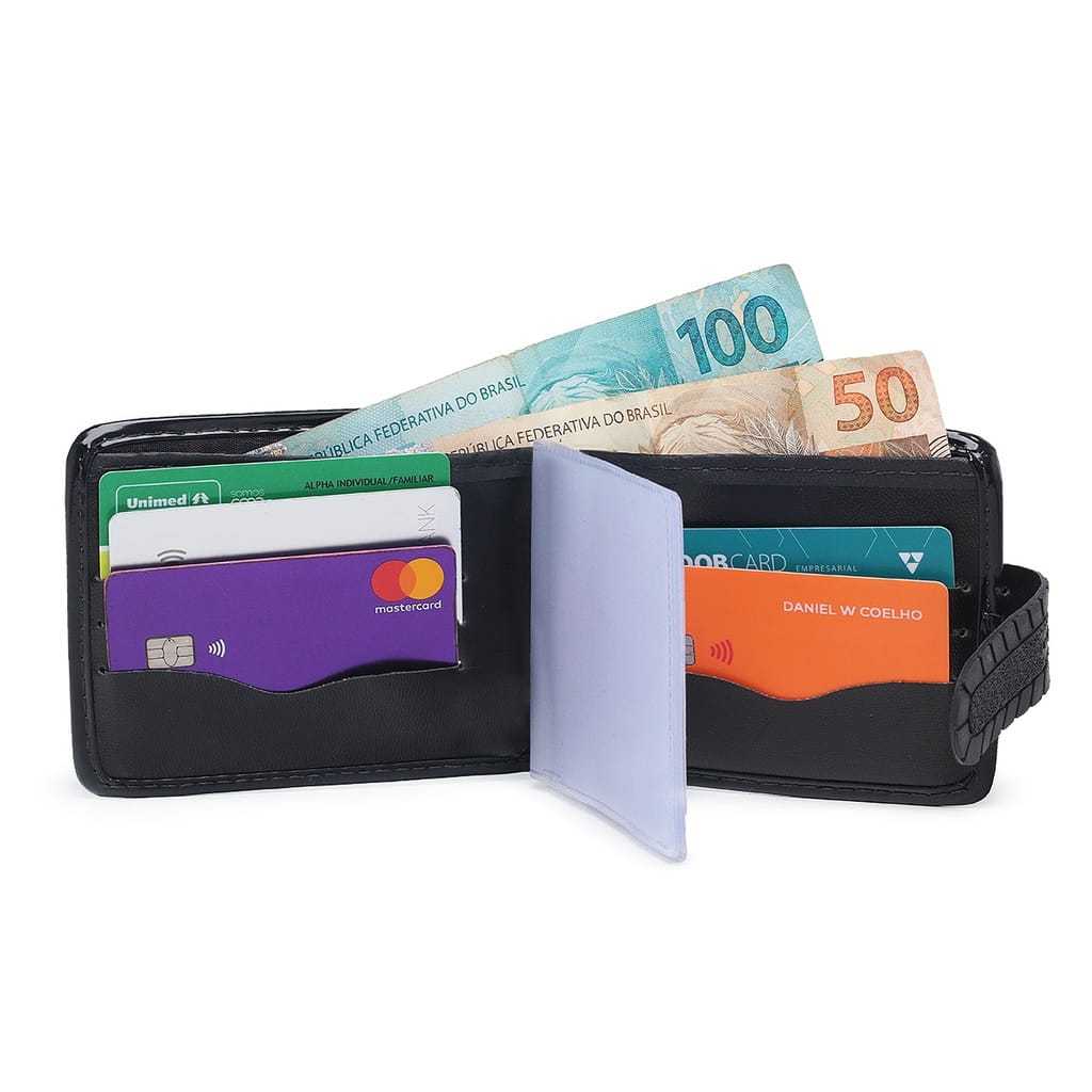 Detalhes do Kit 10 Carteira Masculina Couro Sintetico Ptc Pantuccini