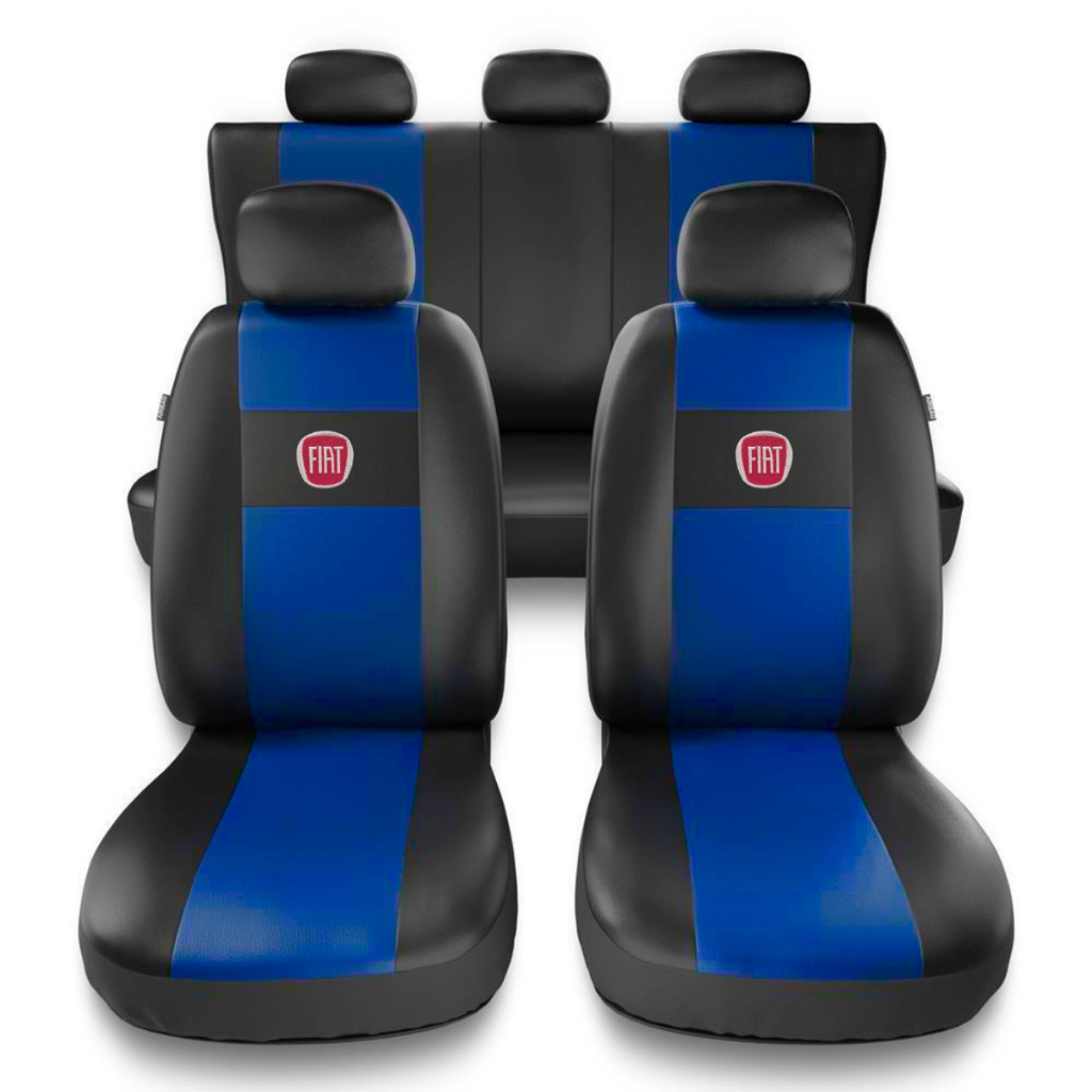Capa de Banco Couro Stilo Attractive Sporting Abarth BlackMotion 2002 A 2011