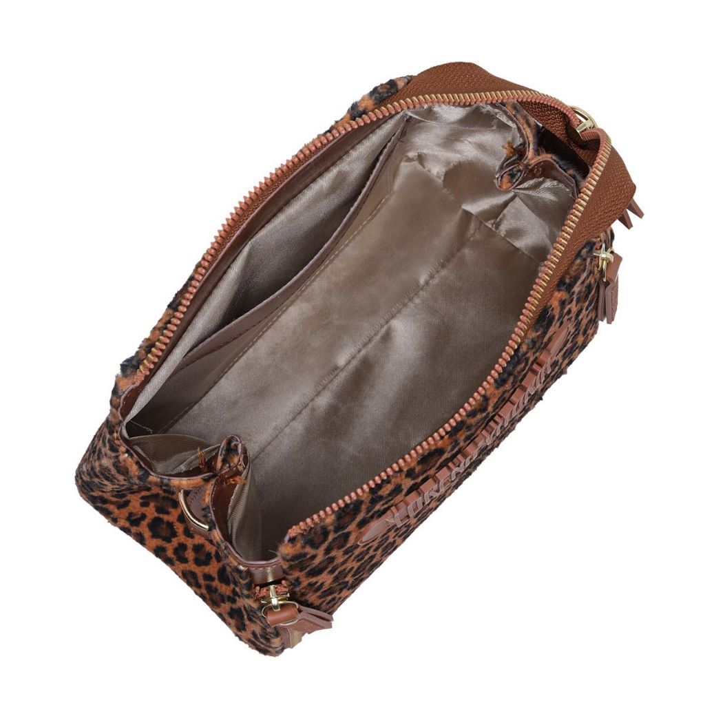 BOLSA FEMININA ONÇA ALÇA TRANSVERSAL E LATERAL BOLSA LANÇAMENTO LUXO