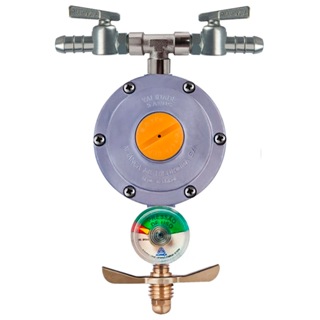 Regulador De Gás Aliança 2kg/h com Saída Dupla Forno Fogão E Cooktop Com Manômetro em Oferta na Shopee