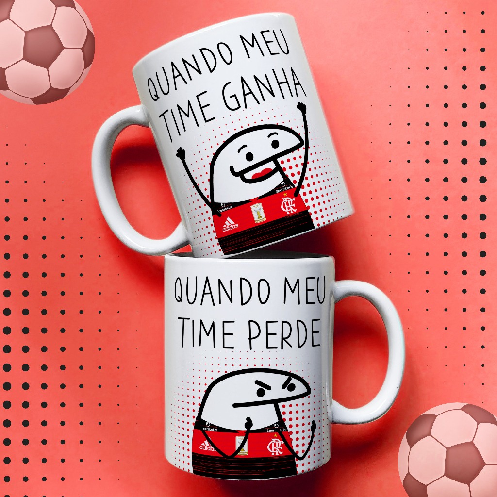 Caneca Personalizada Flork Torcedor Favorito Times dia dos pais em Oferta na Shopee