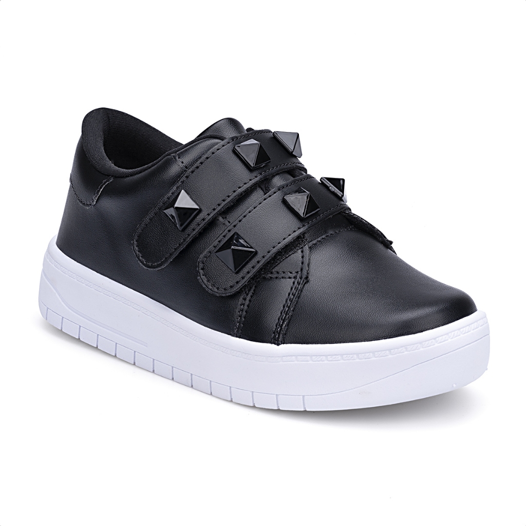 Tênis Infantil Menina Fashion Com Spikes Casual Confortável Moda em Oferta na Shopee