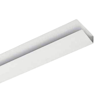 6 Barras Acabamento Rodaforro Meia Cana U de Pvc 1,20 metros Para Forro Pvc em Oferta na Shopee