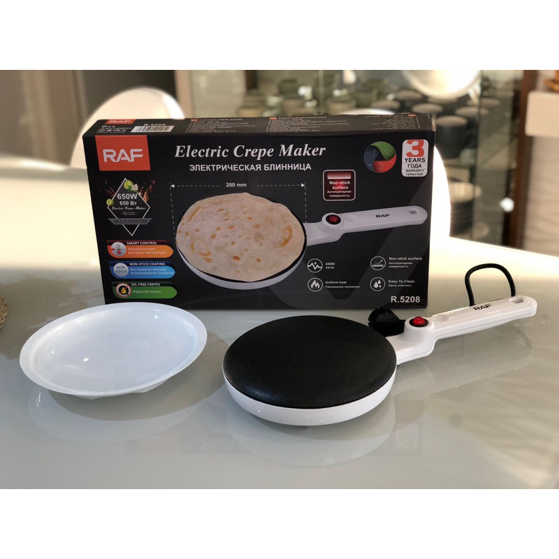 Máquina de Panqueca Elétrica Omelete Envio Imediato BRANCA/VERMELHA/ROSA/PRETA Excelente Qualidade 110V 220V Rápida