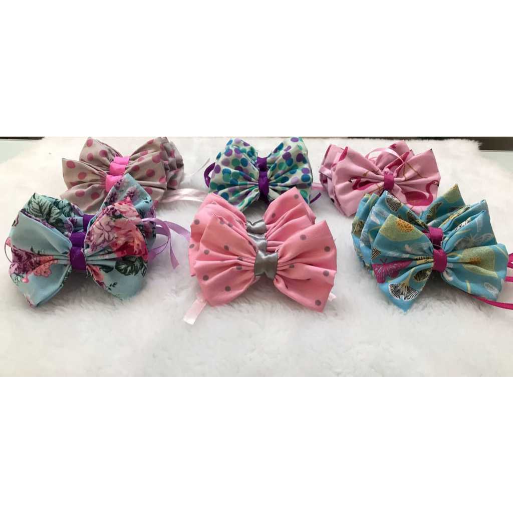 30 Laços de pescoço pet fêmea,borboleta,cachorro,laçarote,cores diversas,banho e tosa,acessórios pet