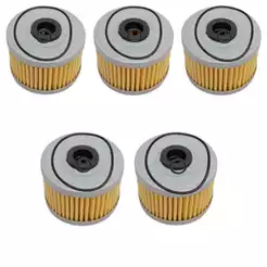 Kit 5 Unidades Filtro de Óleo Cbx Twister 250 Cb 300 Xr 250 Tornado Nx 400 Falcon