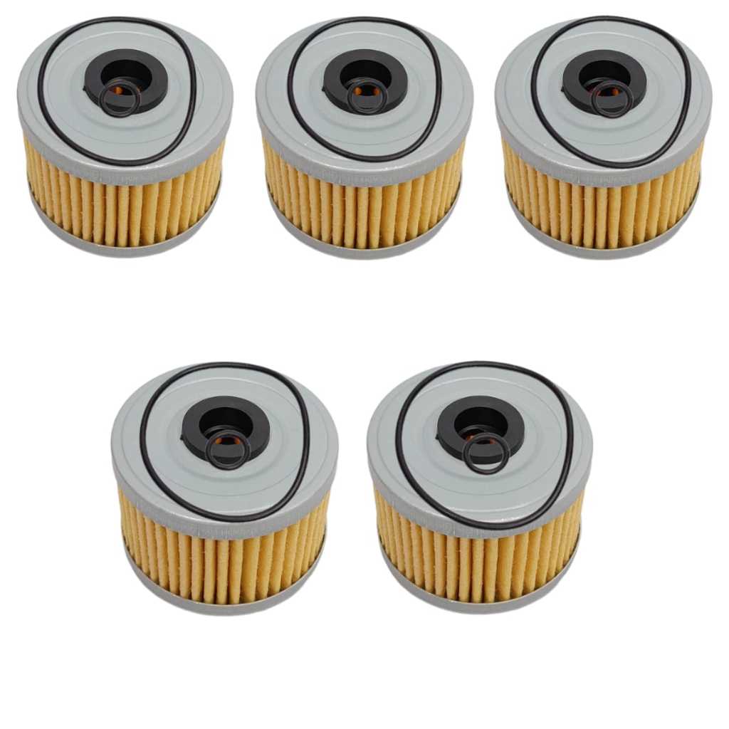 Kit 5 Filtro de Óleo Cbx 250 Twister Cb 300 Nx Falcon 400 Crf em Oferta na Shopee