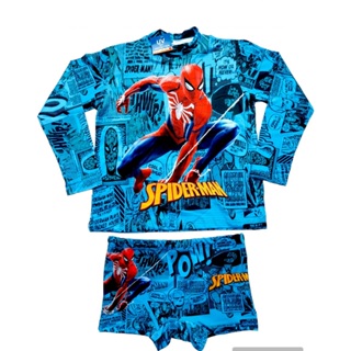 Conjunto UV proteção solar Camisa sunga piscina praia infantil H A em Oferta na Shopee