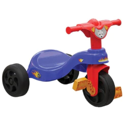 Triciclo Infantil Motoca Pais e Filhos Velotrol Carrinho de Passeio menino e menina