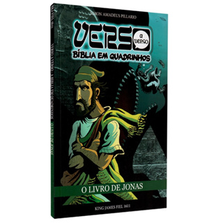 Verso a Verso A Bíblia em Quadrinhos | O Livro de Jonas | Simon Amadeus Pillario em Oferta na Shopee