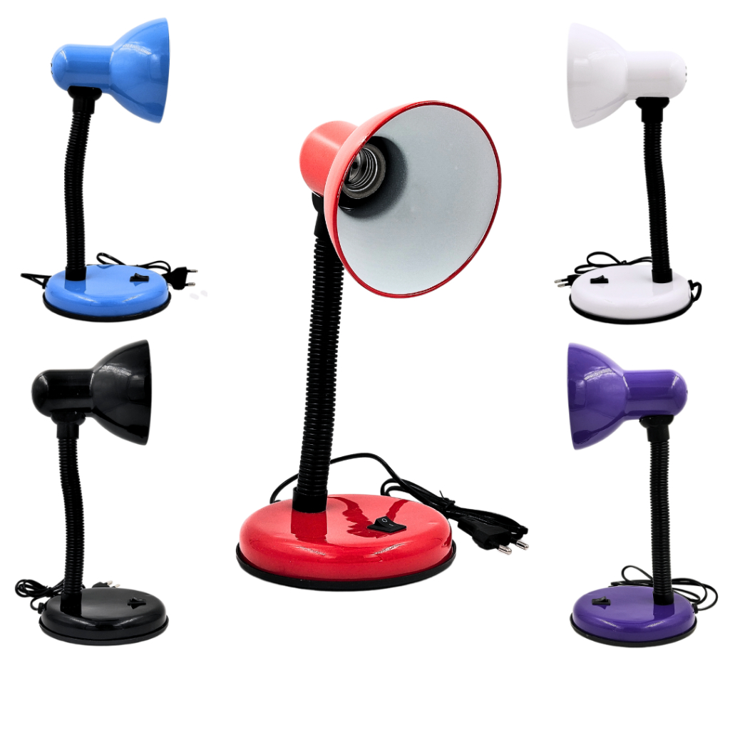 Abajur Luminária de Mesa Articulável E-27 Bivolt