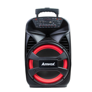 Caixa de Som Amplificada Amvox 480 Viper II Alto Falante 12 Polegadas 480W Bluetooth Bivolt em Oferta na Shopee