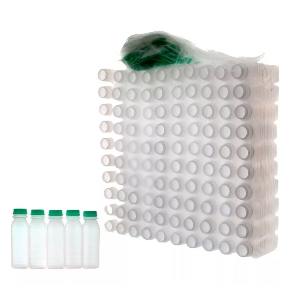 Garrafinha Garrafa Plástica Descartável Para Sucos/Agua De Coco/Caldo De Cana  100 Unidades 300 ML A Melhor em Oferta na Shopee