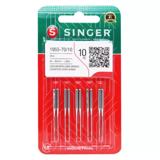 Agulha Cabo Grosso Singer DPX5 1955 tamanhos 09 10 11 12 14 e 16 em Oferta na Shopee