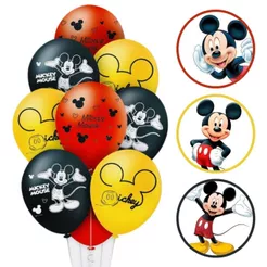 25~125 Balão Mickey Mouse Festa Redondo 9 Pol. Regina (CHOCO)