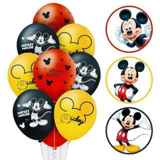 25~125 Balão Mickey Mouse Festa Redondo 9 Pol. Regina em Oferta na Shopee