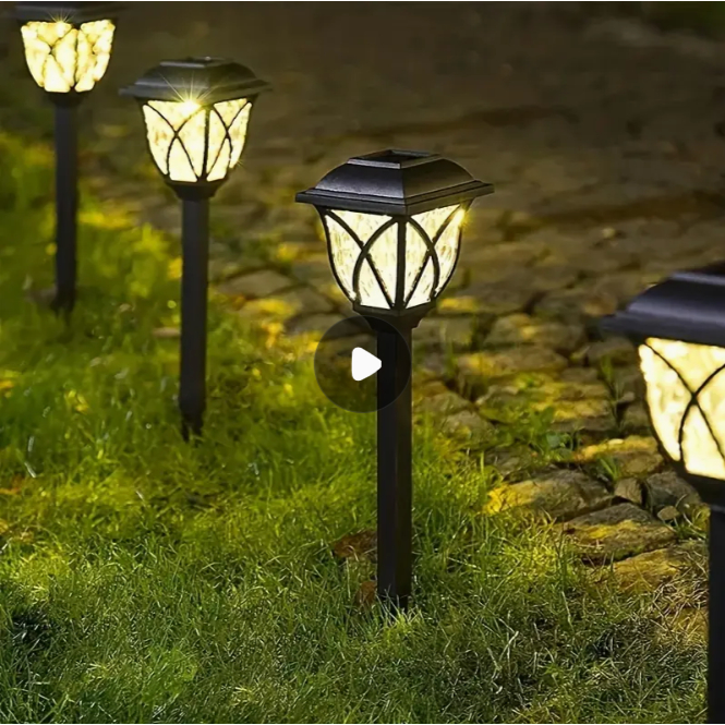 Luminaria Solar Luz Decorativo Enfeite Para Jardim Corredor Passarela Prova Dagua Mini Toste